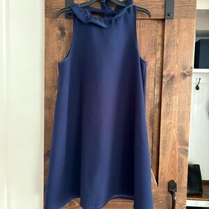 Tuckernuck Navy Blue Casual Dress